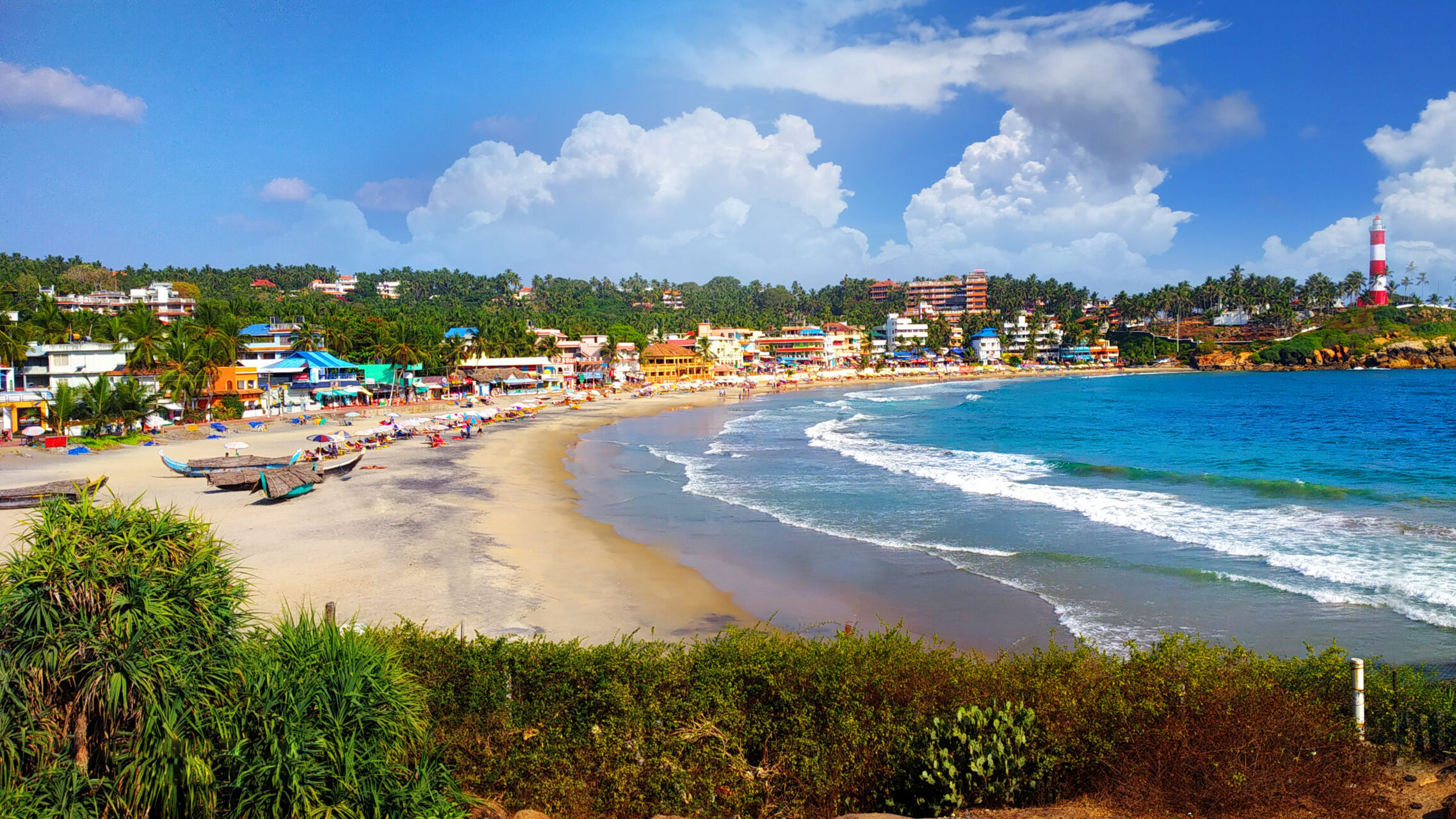 Kerala's best offbeat destinations for solo travelers - Kovalam_beach