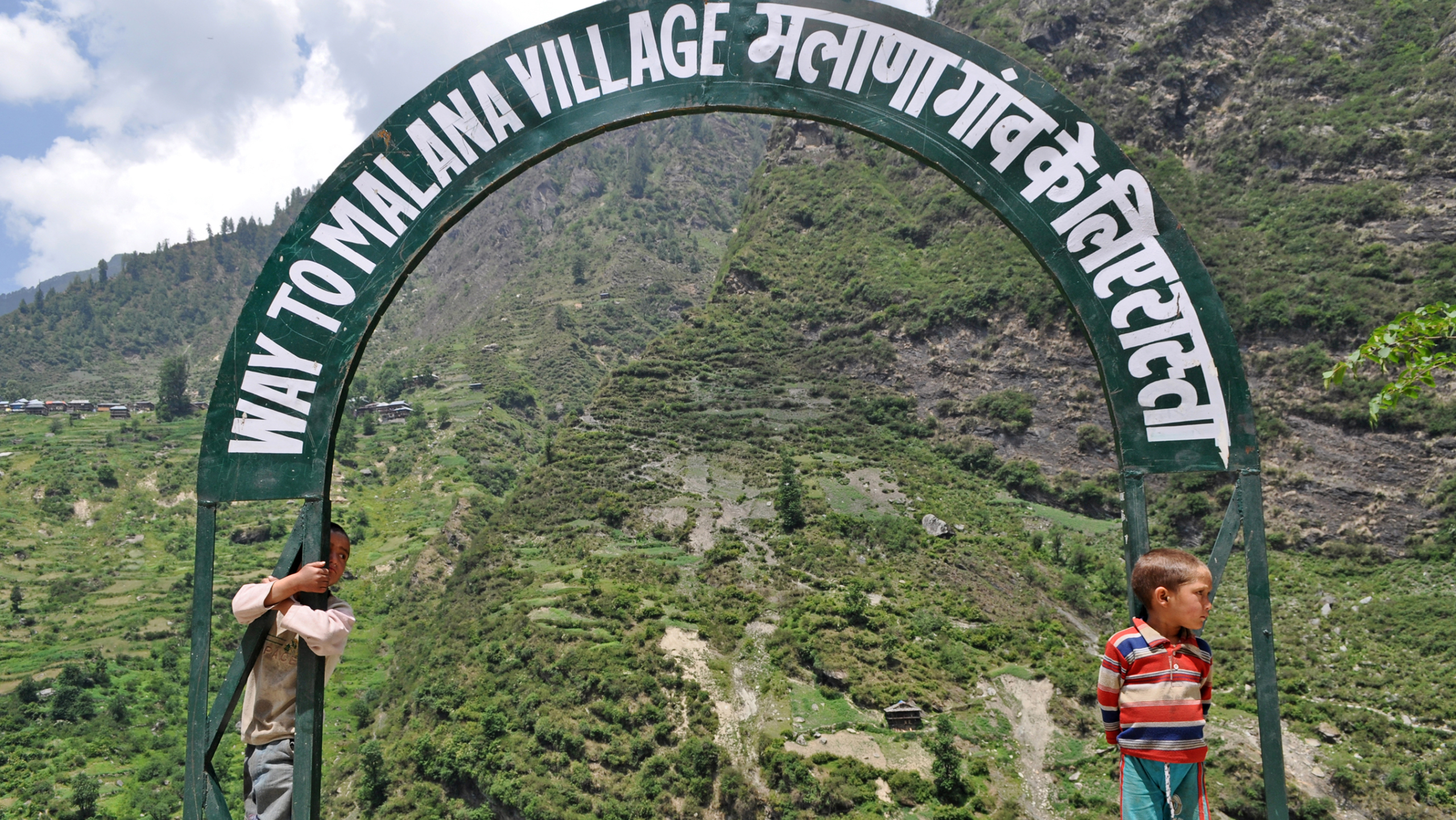 Things to do in Malana - Sign_outside_Malana_Himachal_Pradesh